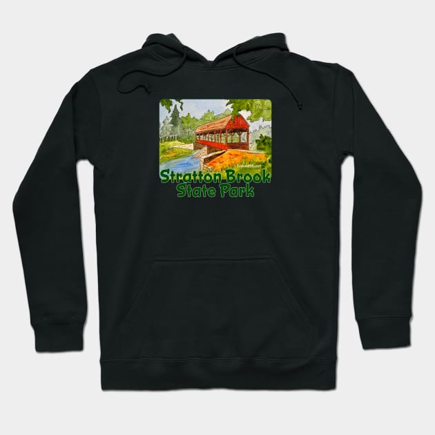 Stratton Brook State Park, Connecticut Hoodie by MMcBuck